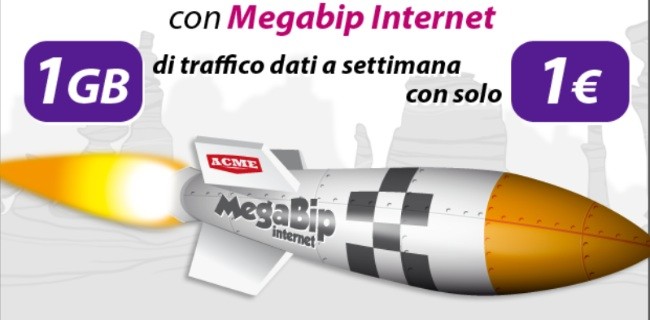 Bip Mobile raddoppia Megabip Internet