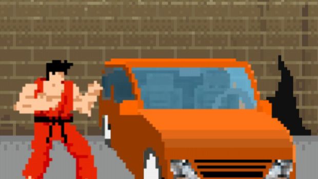 Bonus Round, per distruggere le auto come nel livello bonus di Street Fighter