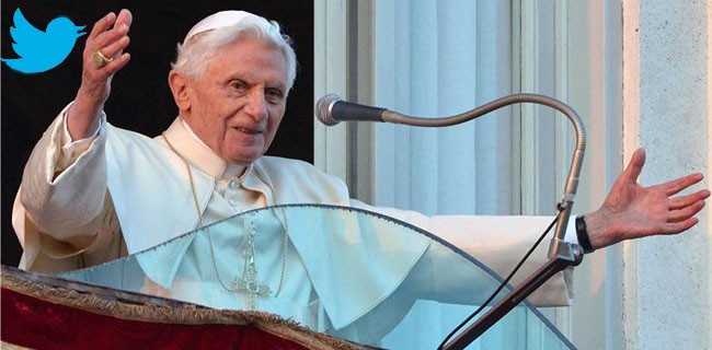 L'ultimo tweet del Papa