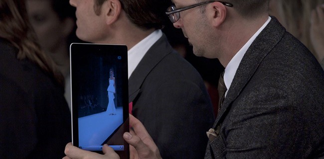 iPad: uno strumento di punta per l'alta moda