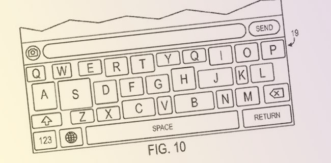 Apple brevetta la tastiera intelligente per iOS