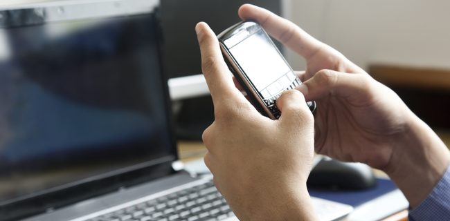 Gli SMS si scriveranno per aria