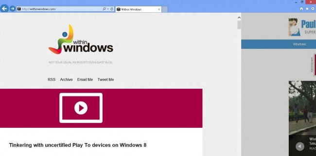 Windows Blue: Start Screen Sync e IE11 Swipe Navigation