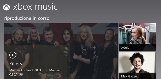 Windows 8: update per Musica, Video e Giochi