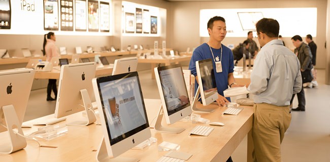 Apple Store: arriva il table-selling