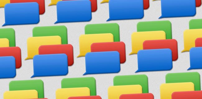 Google Babel, screenshot per l'interfaccia