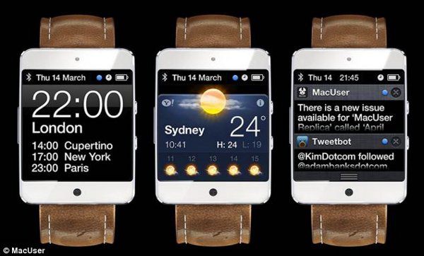 iWatch, concept del designer Marin Hajek