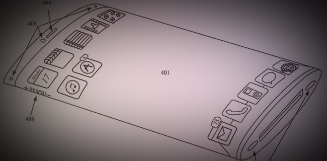 Un iPhone dallo schermo tondo e avvolgente