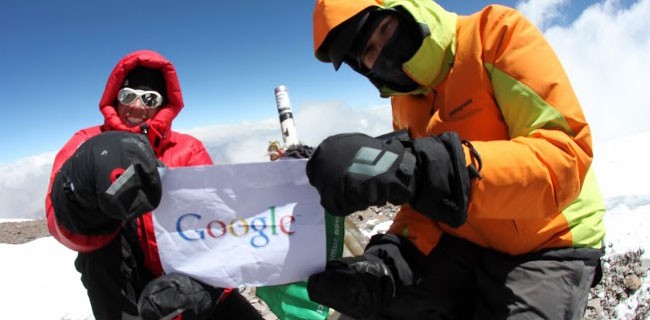 Google Maps scala l'Everest e il Kilimangiaro