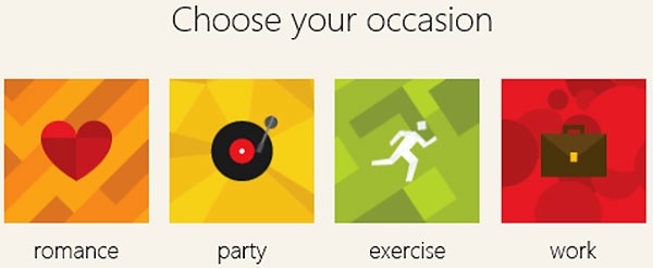 MixShape è la Web app realizzata in collaborazione con Microsoft, per la creazione di playlist Spotify personalizzate