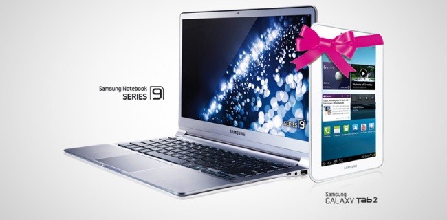 Gli Ultrabook Samsung regalano un Galaxy Tab 2 7.0