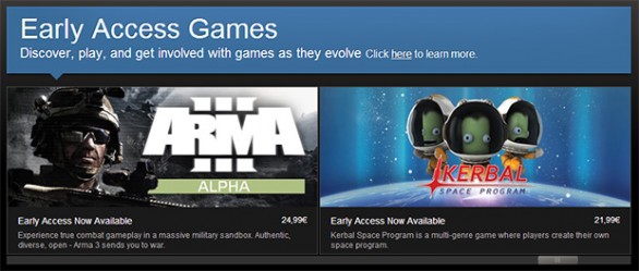 Steam apre Early Access, Arma 3 Alpha a 25€ tra i primi 12 titoli inseriti