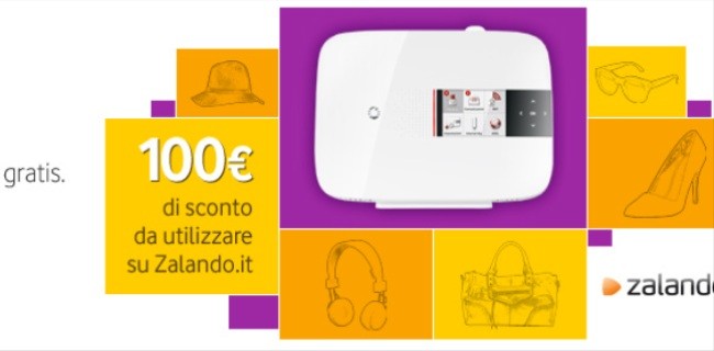 Vodafone regala 100 euro di sconto per Zalando.it