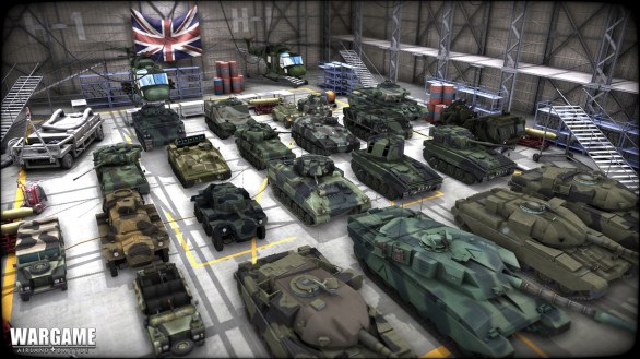 Wargame: AirLand Battle - nuove immagini sulle unità britanniche
