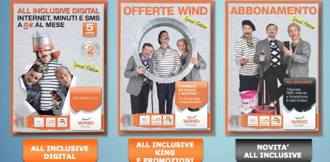 All Inclusive Digital e tutte le novità Wind