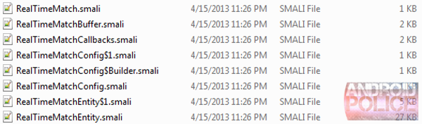 Contenuto della cartella Games per il servizio che starebbe sviluppando Google
