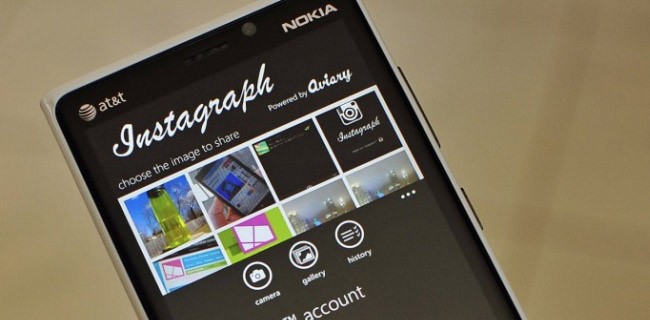 Instagraph per WP8, app non ufficiale per Instagram