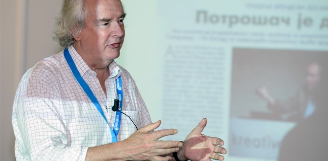 Google sceglie Patrick Collister per il design