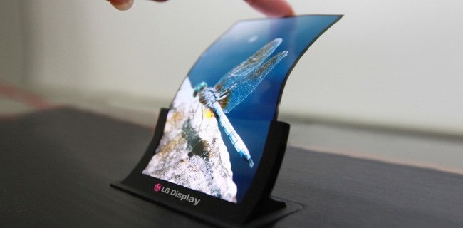 LG mostra un display OLED flessibile da 5 pollici