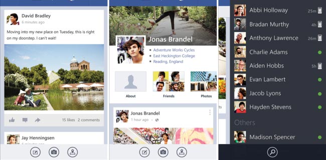 Microsoft rilascia Facebook 5.0 per Windows Phone 8