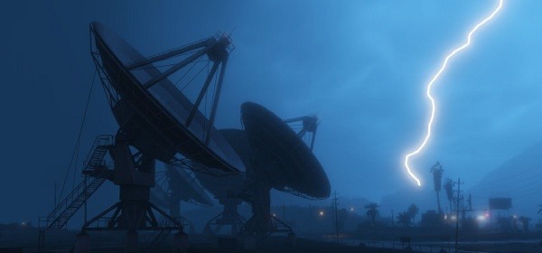 GTA 5, lo screenshot che mostra il tempo variabile