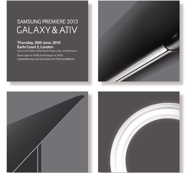 Poster evento Samsung del 20 giugno