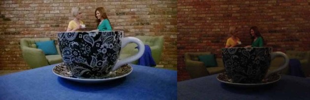 Confronto tra Nokia Lumia 925 (sinistra) e Apple iPhone 5 (destra).