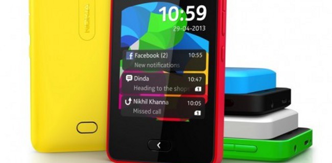 Nokia Asha 501, economico e con design Lumia