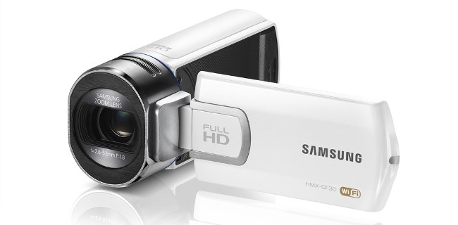 Samsung Camcorder QF30, la videocamera social