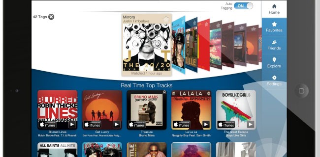 Shazam per iPad, nuovo design e tagging automatico