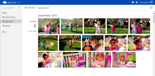 SkyDrive, foto 3D panoramiche con Photosynth
