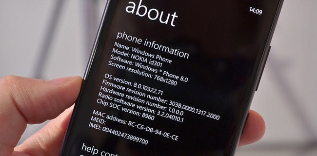 Windows Phone 8, update GDR2 in estate