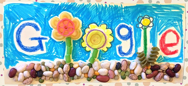 Un altro dei tanti doodle di oggi, dedicati alla festa della mamma