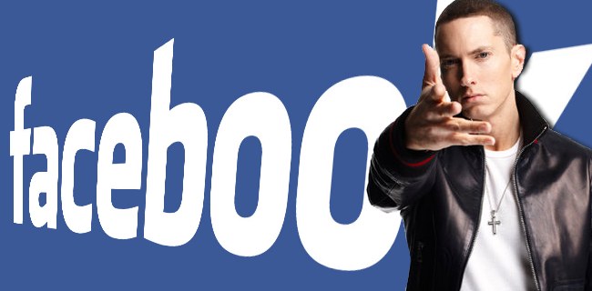 Eminem denuncia Facebook: copyright violato