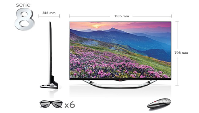 LG Smart TV Cinema 3D 55LA860V