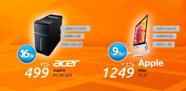 Marcopoloshop speciale desktop: iMac sottocosto