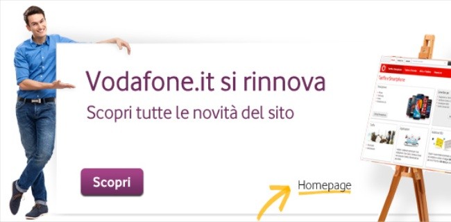 Il portale Vodafone.it si rinnova