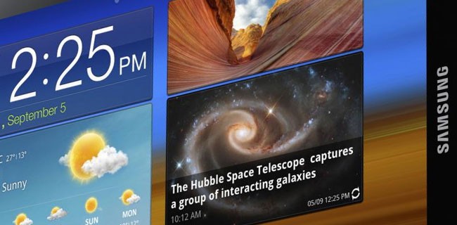 Samsung Galaxy Tab 7.7 con Android 4.1.2 JB