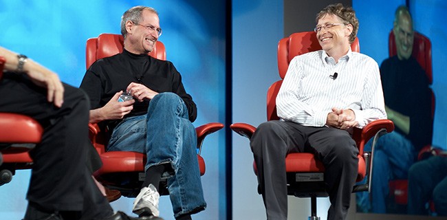 Bill Gates commosso nel ricordare Steve Jobs