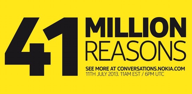 Nokia, l'11 luglio arriveranno 41 megapixel