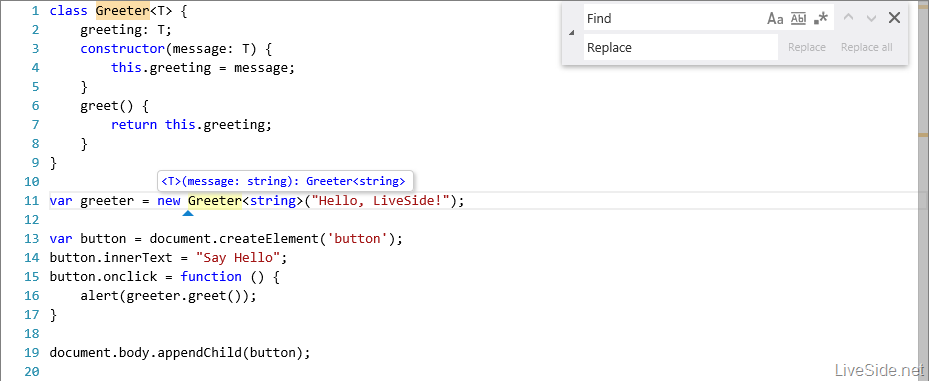 Editor di testo che dovrebbe essere integrato in SkyDrive.