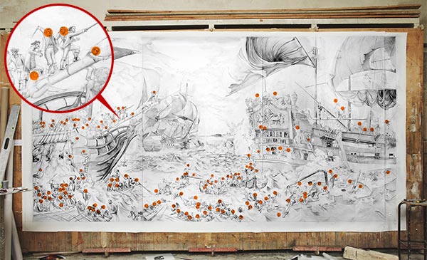 137 fan faranno parte di un dipinto a olio presente in Assassin's Creed 4: Black Flag