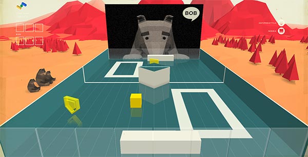 Avanzando di livello, in Cube Slam, si incontrano nuovi tavoli e nuovi ostacoli