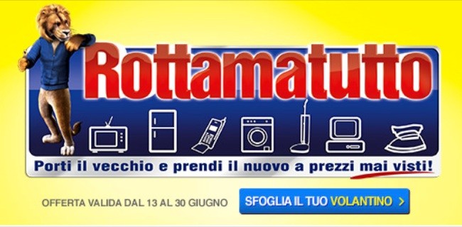 Euronics se porti il vecchio ti sconta il nuovo