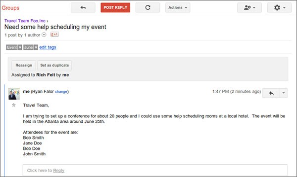 La nuova interfaccia di Google Gruppi, disponibile da oggi per tutti gli utenti