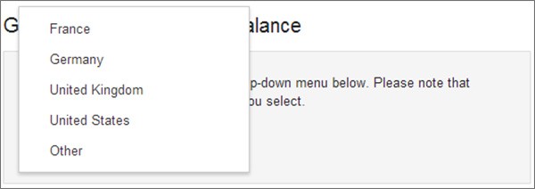 La conferma sul sito Google Play Help: le Gift Card sono disponibili anche in Francia e Germania