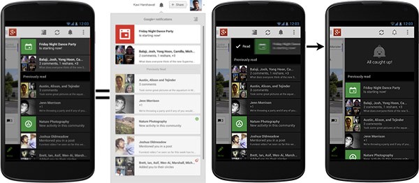 Le notifiche per l'app ufficiale Android di Google+ spiegate da Vic Gundotra