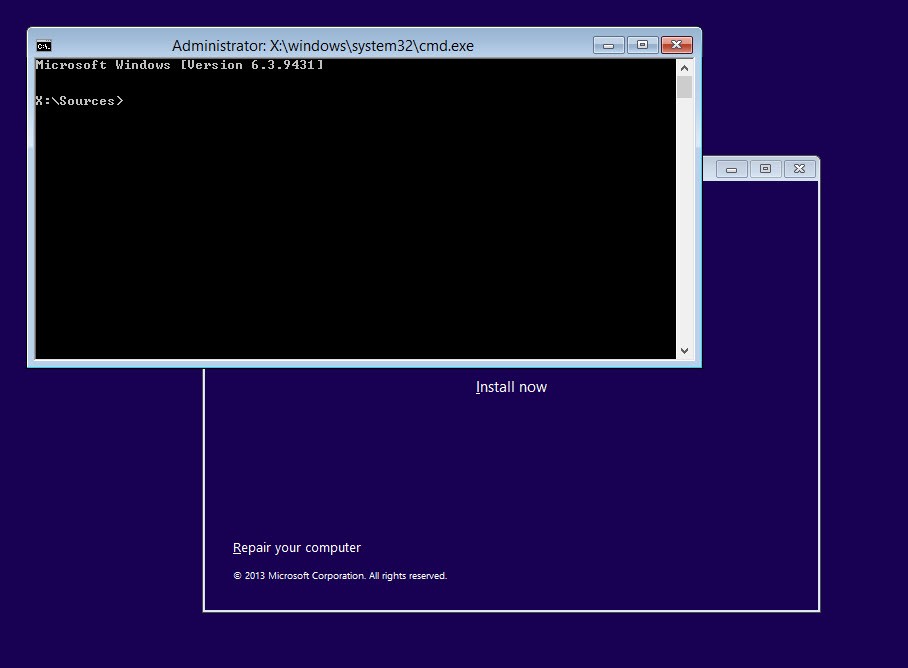 Windows 8.1 Preview: il prompt dei comandi