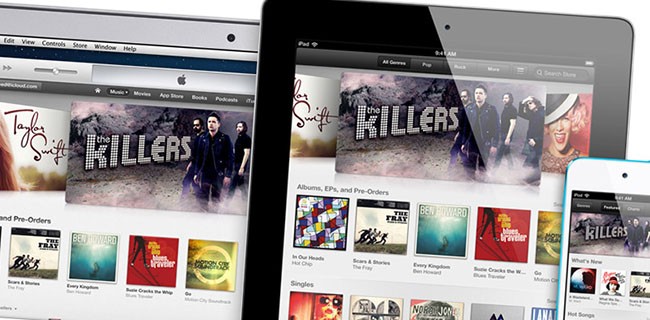 Apple: 75% della musica digitale, app da record