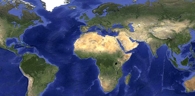 Cielo terso su Google Maps e Google Earth